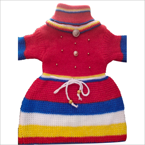 Washable Girls Fancy Woolen Sweater