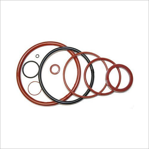 Round Rubber Ring - Rubber, Diameter 200 mm, Temperature -20 to 80 Degree C | Durable, Semi-Hard for Industrial Hydraulic Applications
