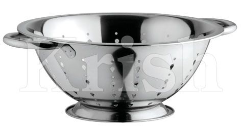 Deep Colander with Diamond Cutting