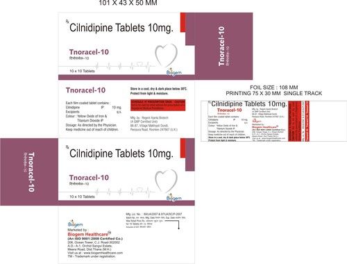 Cilindipine 10 Mg