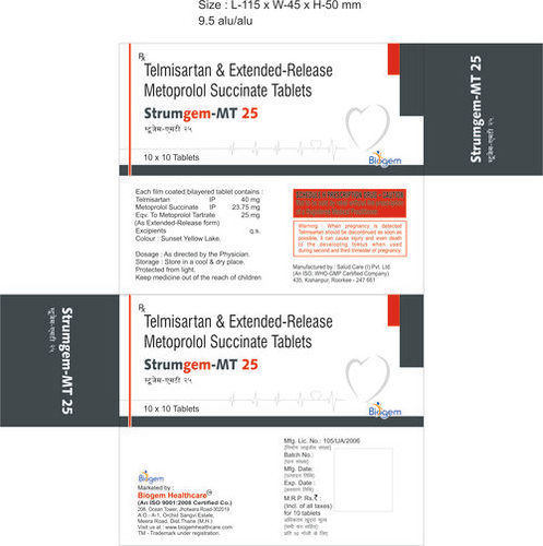 TELEMISARTAN +CHLORTHALIDIONE+CILNIDIPINE