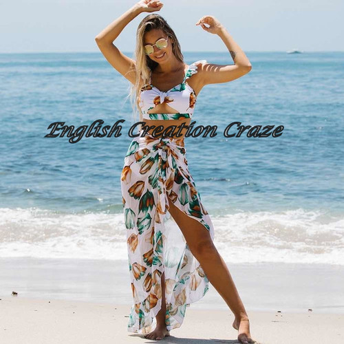 Ladies Printed Beachwear Manufacturer