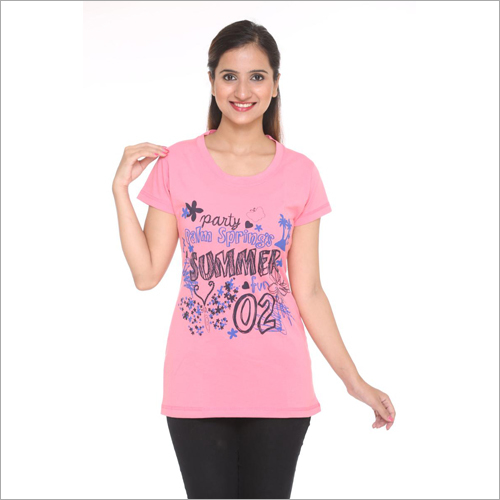 ladies half sleeve t shirt