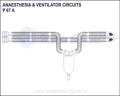 P 67 A Anacsthesia And Ventilator Circuits - Application: Medical