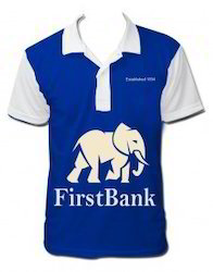 Customized T Shirt - Polyester Material, Sizes S, M, XL, XXL | Male Adult Standard Design with Printed Pattern