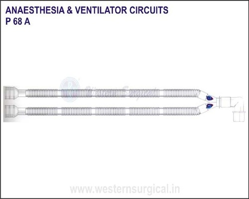 P 68 A ANACSTHESIA AND VENTILATOR CIRCUITS