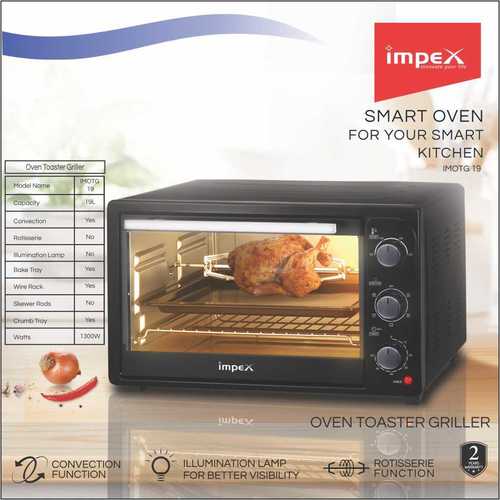 IMPEX OVEN TOASTER GRILLER (IMOTG19 By NEWGENN INDIA
