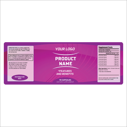 Printing Product Label