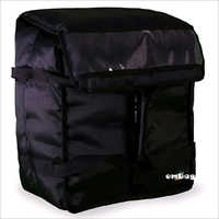 Black Food Delivery Insulated Cooler Bags