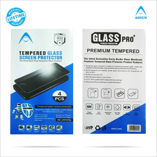 Tempered Glass Compatible with 0ppo F9 Pro (Pack of 4)