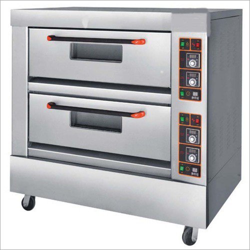 Silver Double Deck Oven