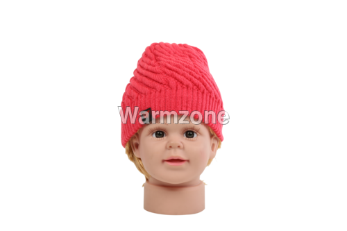Kids Woolen Cap - Acrylic/Pure Wool Mix All-Season Winter Style Customized Design for Boys