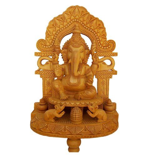 Wooden  Ganesh  Meraw