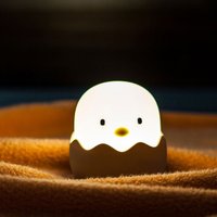 Warm White Chicken Egg Nursery Led Night Light