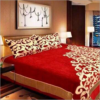 Chenille Fabric Bed Sheet