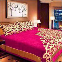 Chenille cotton Fabric Bed Sheet