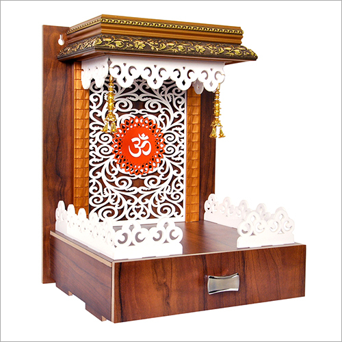 Designer Wooden Pooja Temple