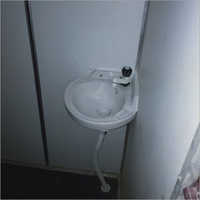 Portable Toilet Cabin - Gypsum Board & Ms Roof, Durable & Customized Size Options