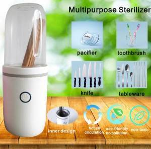 Multipurpose UV Sterilizer kitchen electrical chopsticks knife disinfector By GLOBALTRADE