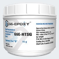 HIGH TEMPERATURE SILVER/GRAPHENE CONDUCTIVE EPOXY G6E-HTSG