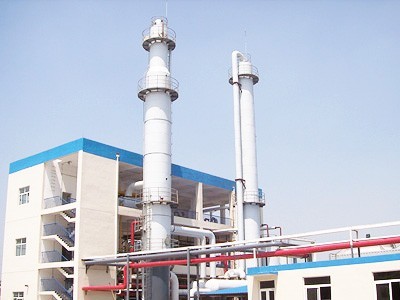 Complete plant of absolute ethanol