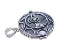 Round Designer 925 Silver Pendant