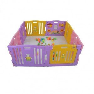 High Quality Safety Plastic Baby Playpen Bed