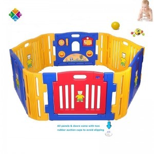 High Quality Plastic Large Baby Safety Playpen, Best Playpen For Kids Used Home Indoor Outdoor