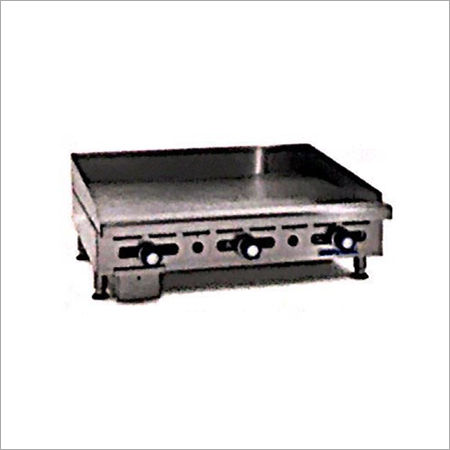 Metallic Hermostatically Controlled Gas Griddle