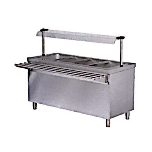 Metallic Ss Bain Marie Counter