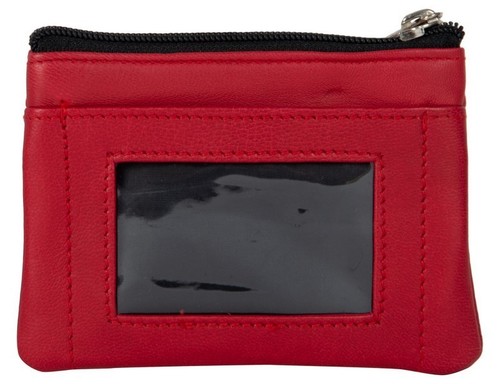 Leather Red Coin Purse