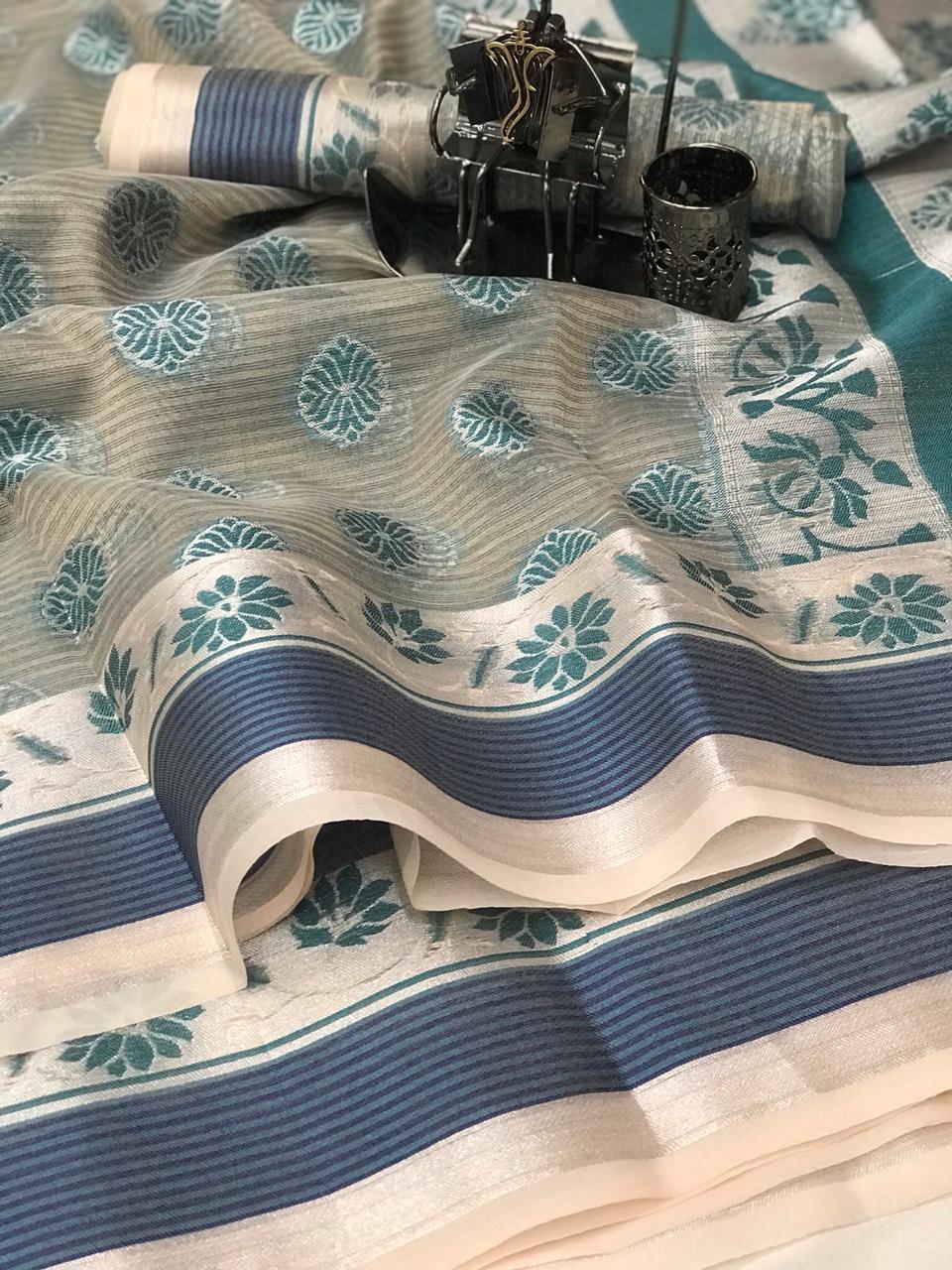 ORGENZA SILK SAREE