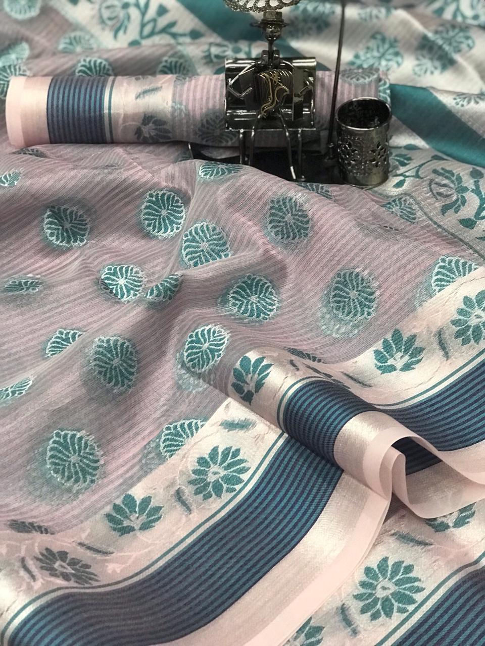 ORGENZA SILK SAREE
