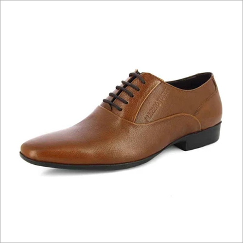 Brown Alberto Torresi Gent Tan Formal Shoes