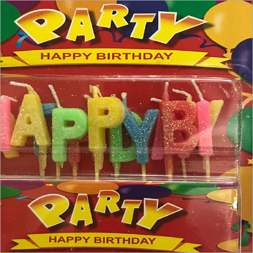 Alphabet Birthday Candles - Vibrant Color Options | Perfect for Commercial Use at Birthday Celebrations