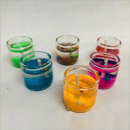 Birthday Decoration Gel Candle - Colorful Wax Blend, 8oz | Ideal for Birthday and Party Celebrations, Available in Various Vibrant Colors
