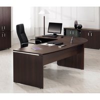 L Shape Cabin Desk With Round Corner Manufacturer Supplier