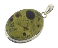 Stichtite 925 Silver Gemstone Pendant