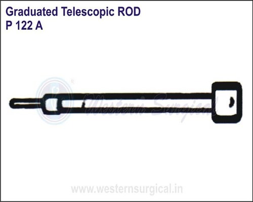 Graduated Telescopic ROD By WESTERN SURGICAL