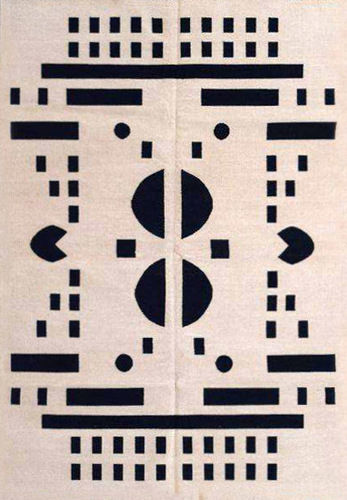 Modern Cotton Flat Weave Rug