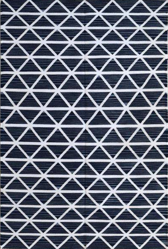 Geometrical Cotton Flat Weave Rug