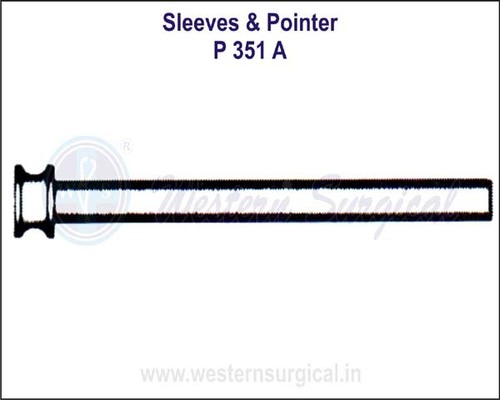 Medical Sleeves & Pointer - Color: Metallic