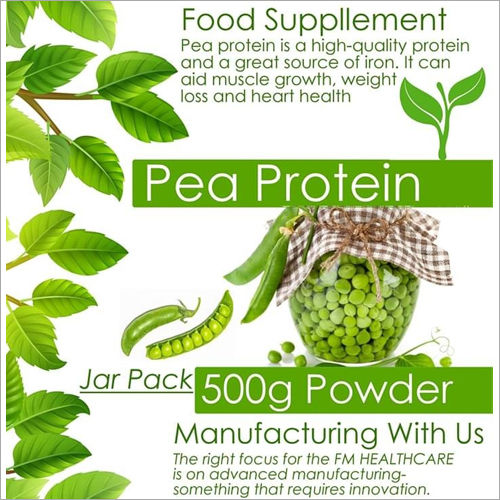 Pea Protein Capsule Dosage Form: Powder