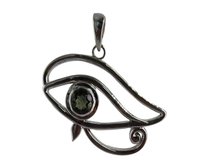 Moldavite Unique 925 Silver Pendant