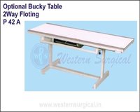 Optional Bucky Table Horizontal Table