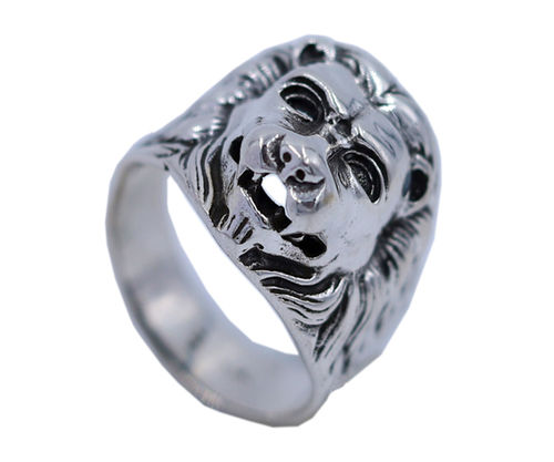 RARE PRINCE by CARAT SUTRA | Unique Designed Tiger Face Ring | 925 Ste –  caratsutra