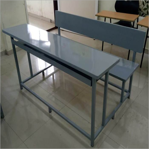 Metal School Bench