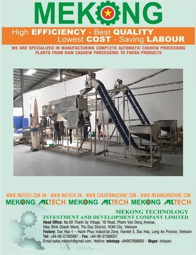 Automatic Cashew Peeling Machine