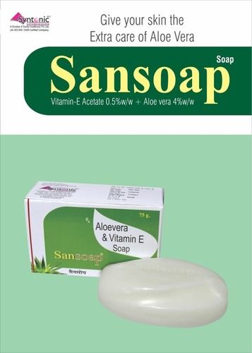 Vitamin-E Acetate - 0.5% w/w + Aloe vera - 4% w/w Soap