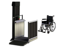 Hulk Wheelchair Lift - Steel Construction, 1100 x 1200 mm Platform Size | 2000 mm Max Lift Height, 300 kg Capacity, Hydraulic System, Powder Coated Finish